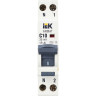 Автоматический выключатель дифференциального тока IEK ARMAT B06S 1P+NP C10 30мА тип AC (18мм) - AR-B06S-1N-C10C030